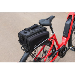 SACOCHE ARRIERE VELO A PONT ZEFAL Z TRAVELER 40 SUR PORTE BAGAGE UNIVERSEL  9L POLYESTER WATERPROOF