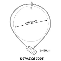 ZEFAL câble antivol vélo K-Traz C6 CYCLES ET SPORTS