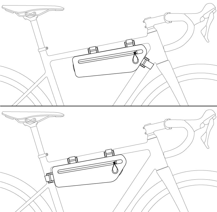 Zéfal Z Adventure R5 Bikepacking & Commuting Sac de Vélo Universel & Etanche-Grand  Volume Capacité